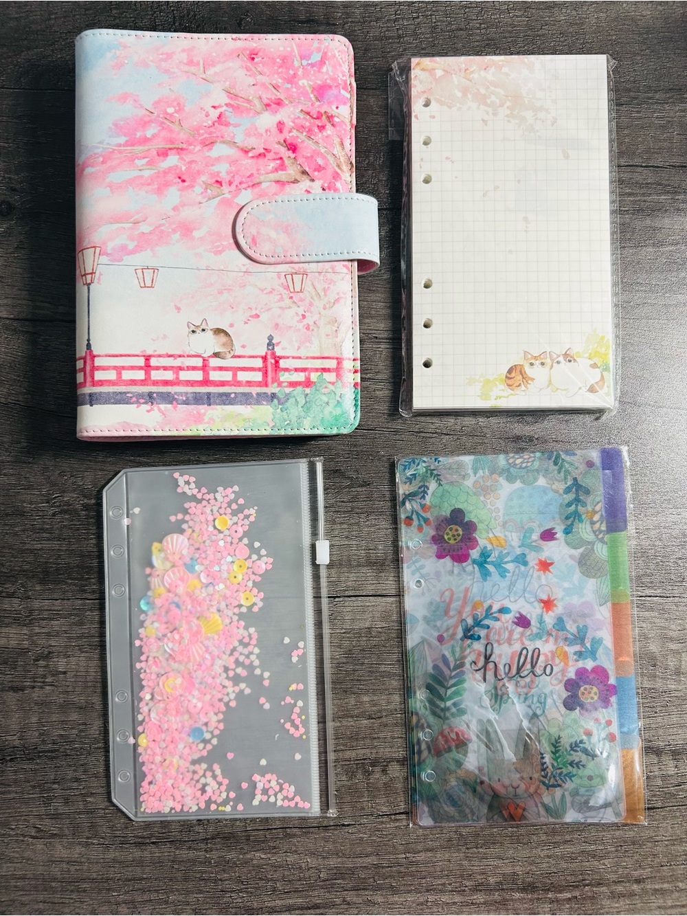 Binder Notebook Set A6